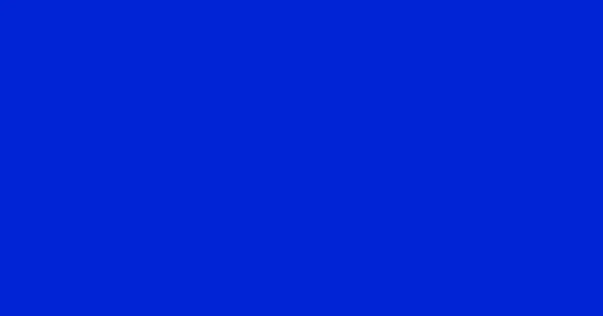 #0024d4 dark blue color image