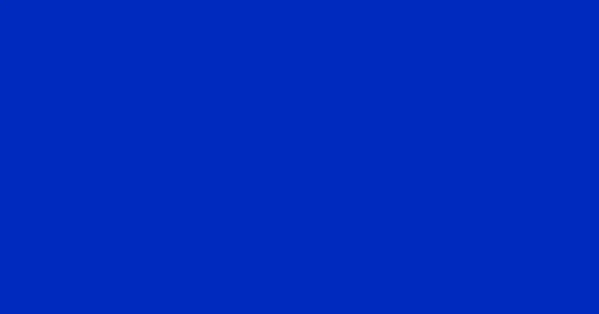 #002abd international klein blue color image