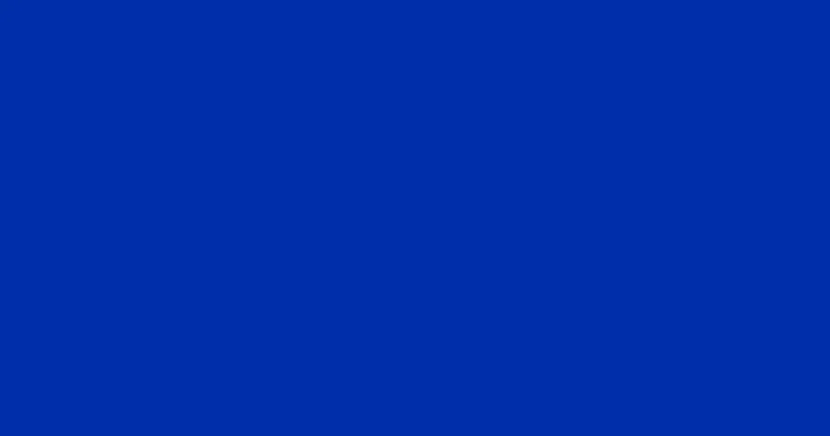 #002eaa international klein blue color image