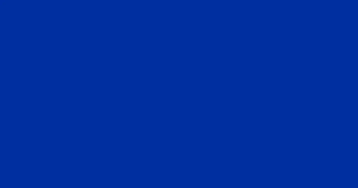 #002fa1 international klein blue color image