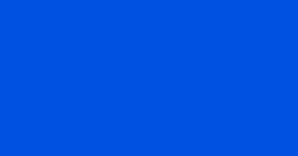 #0050e2 science blue color image