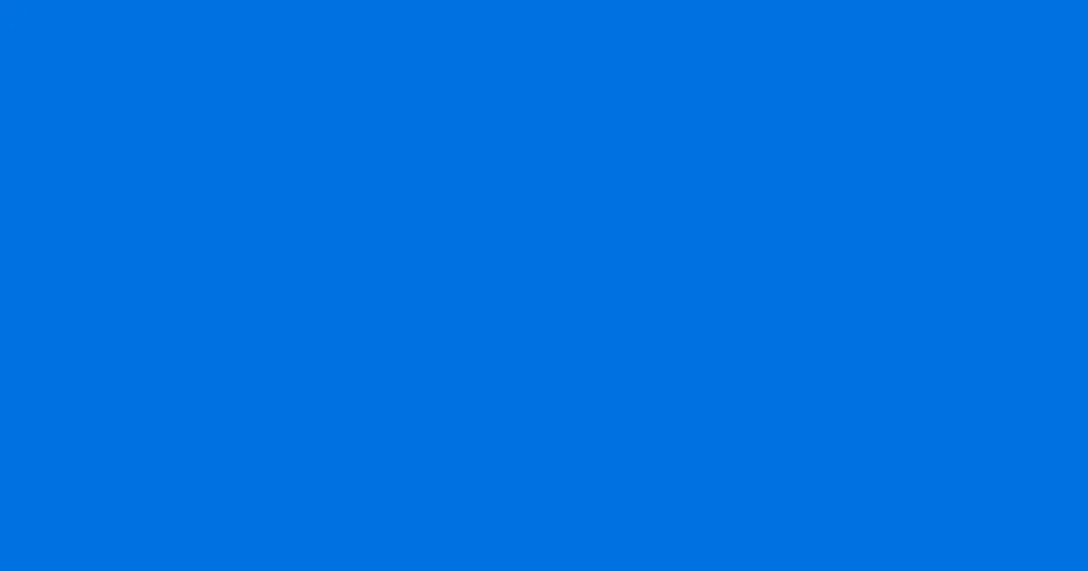 #0071e0 science blue color image