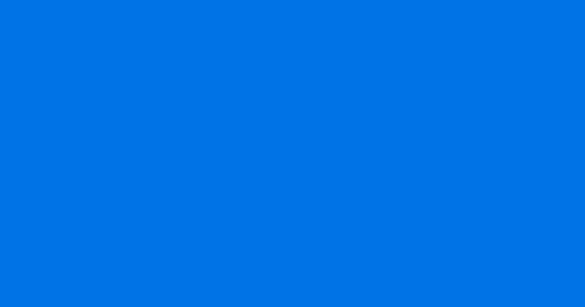 #0073e6 azure radiance color image