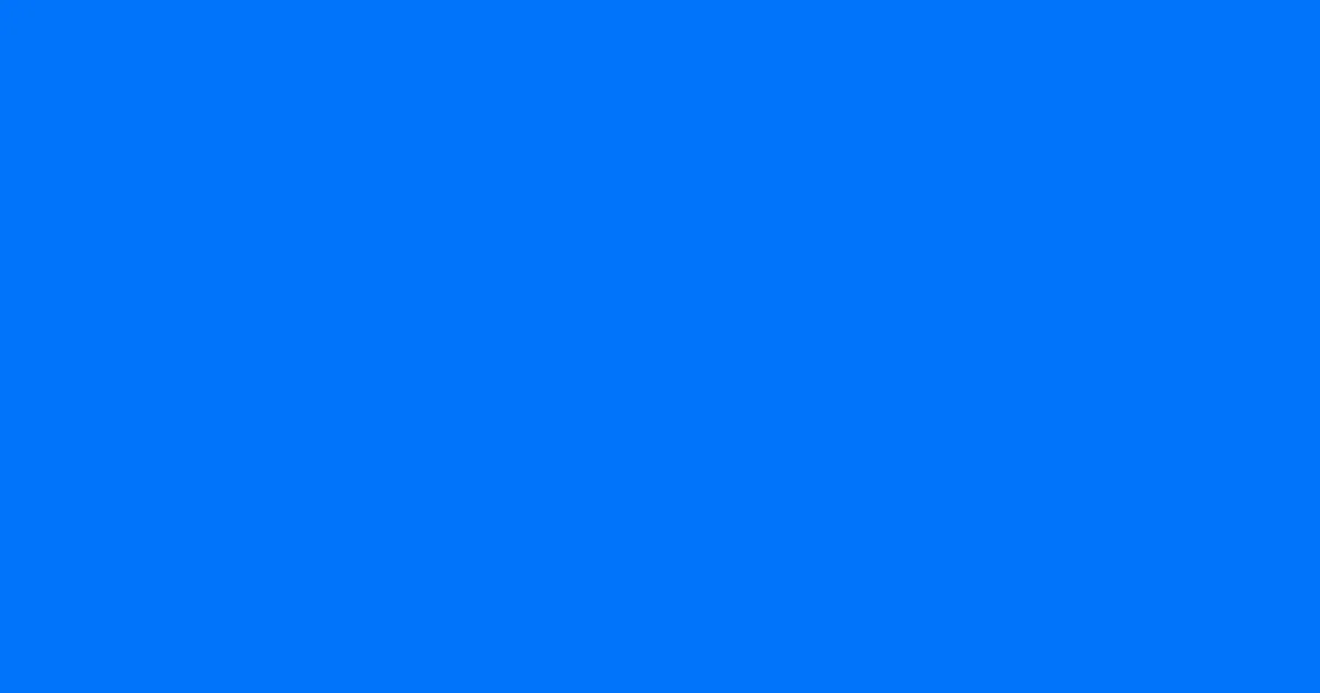 #0073fa azure radiance color image