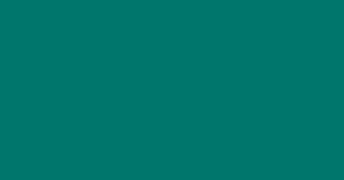 #00756b pine green color image