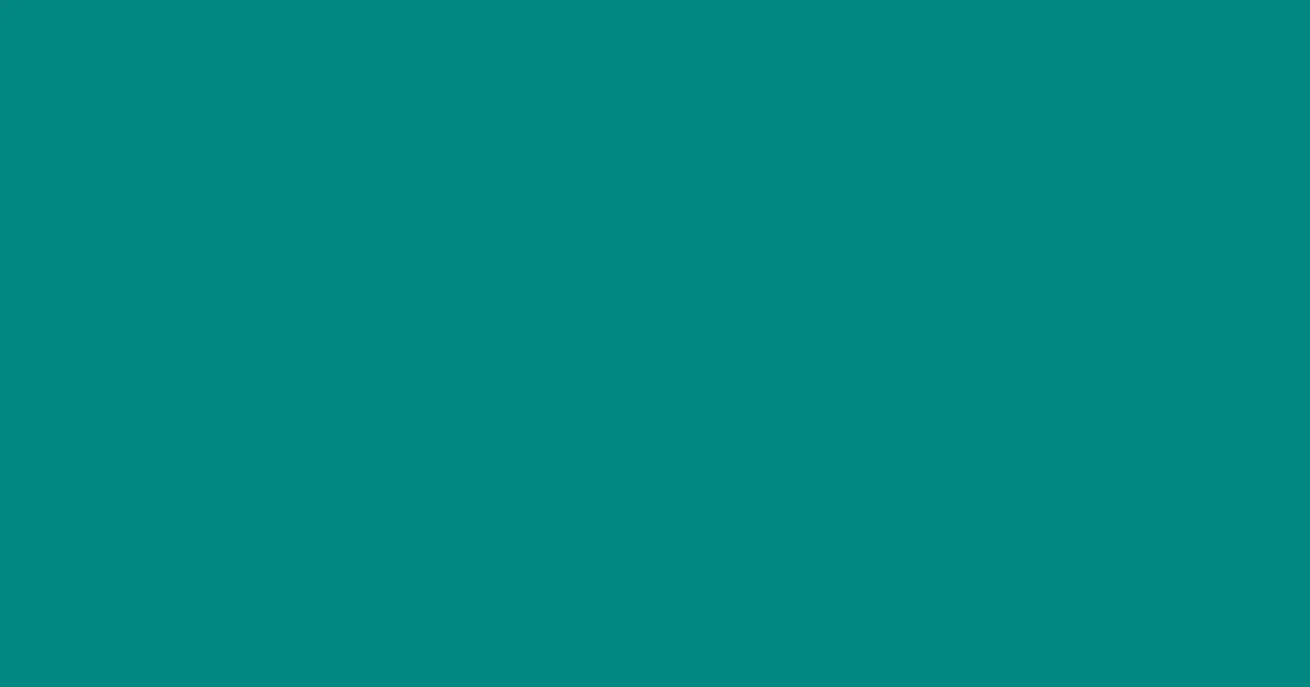 #00877f teal color image