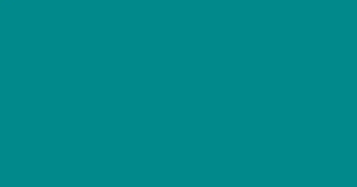 #00898a teal color image