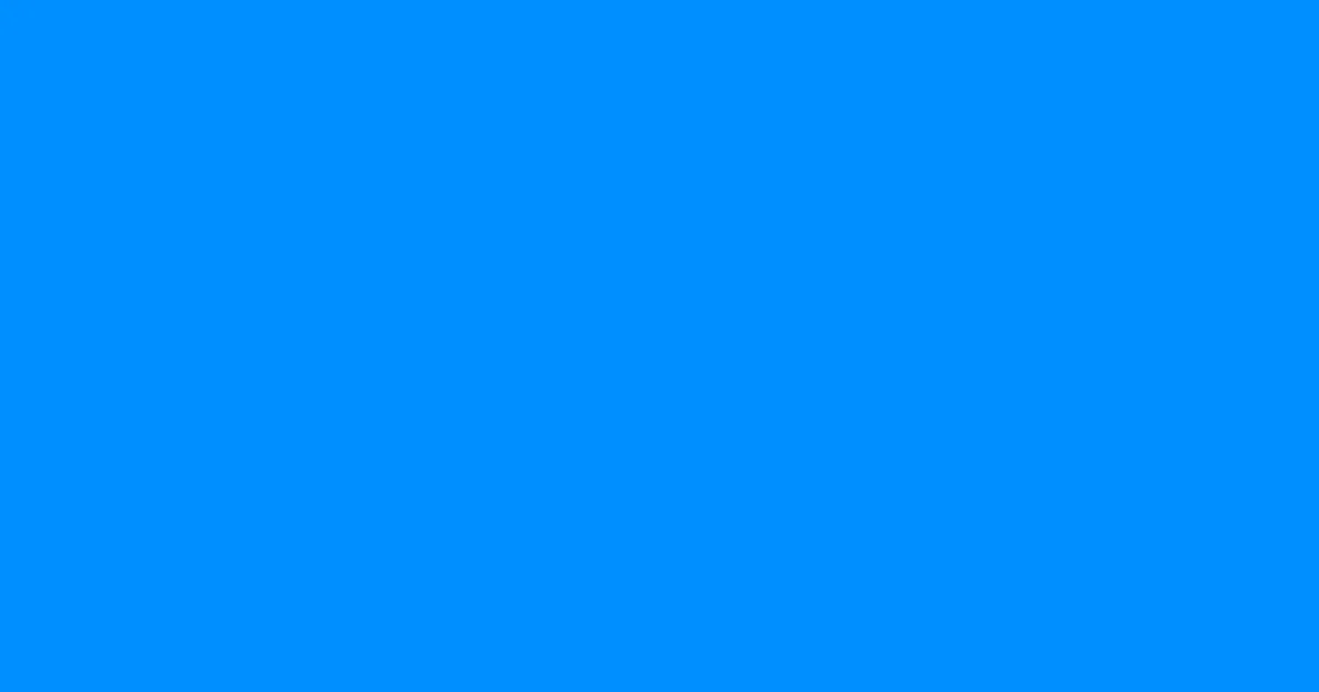 #008eff azure radiance color image