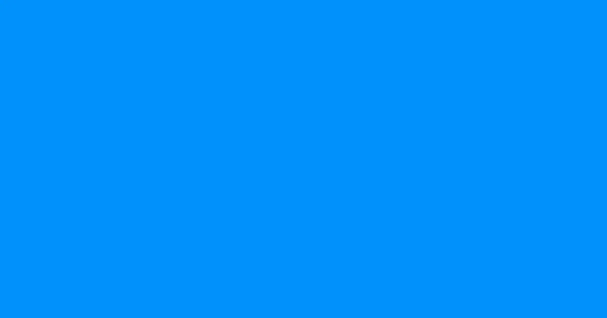 #0091fa azure radiance color image