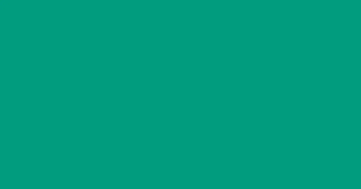 #009c7e persian green color image