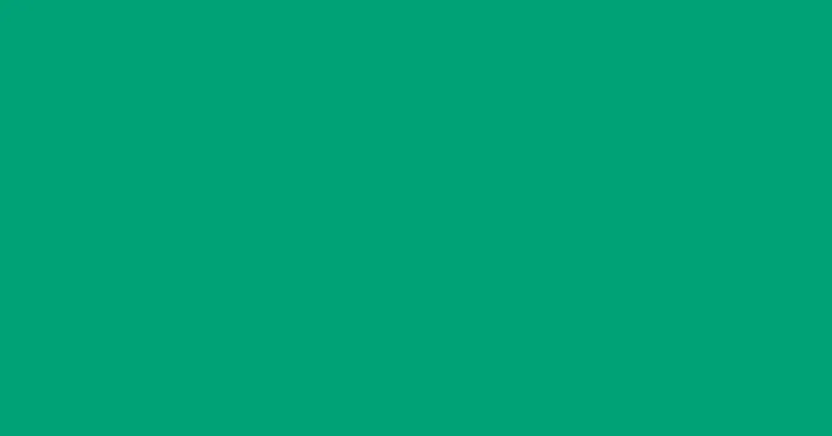 #00a175 jade color image