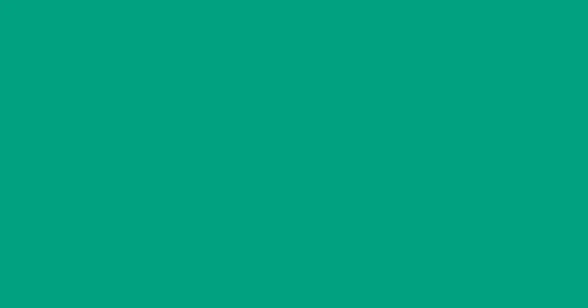 #00a180 persian green color image