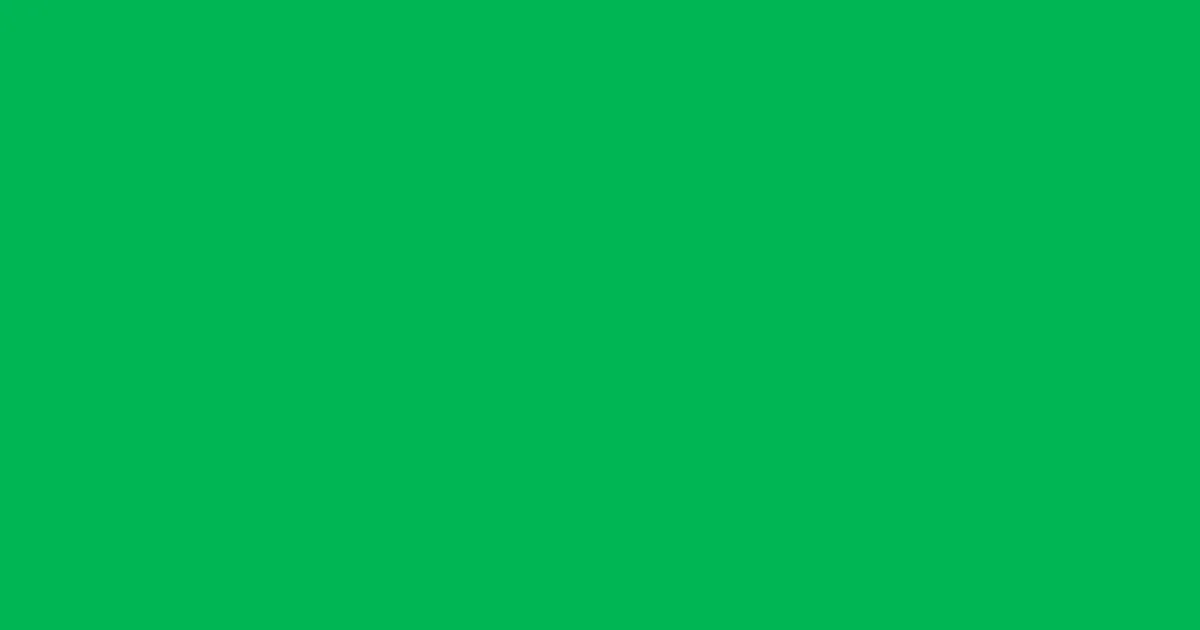 #00b554 jade color image