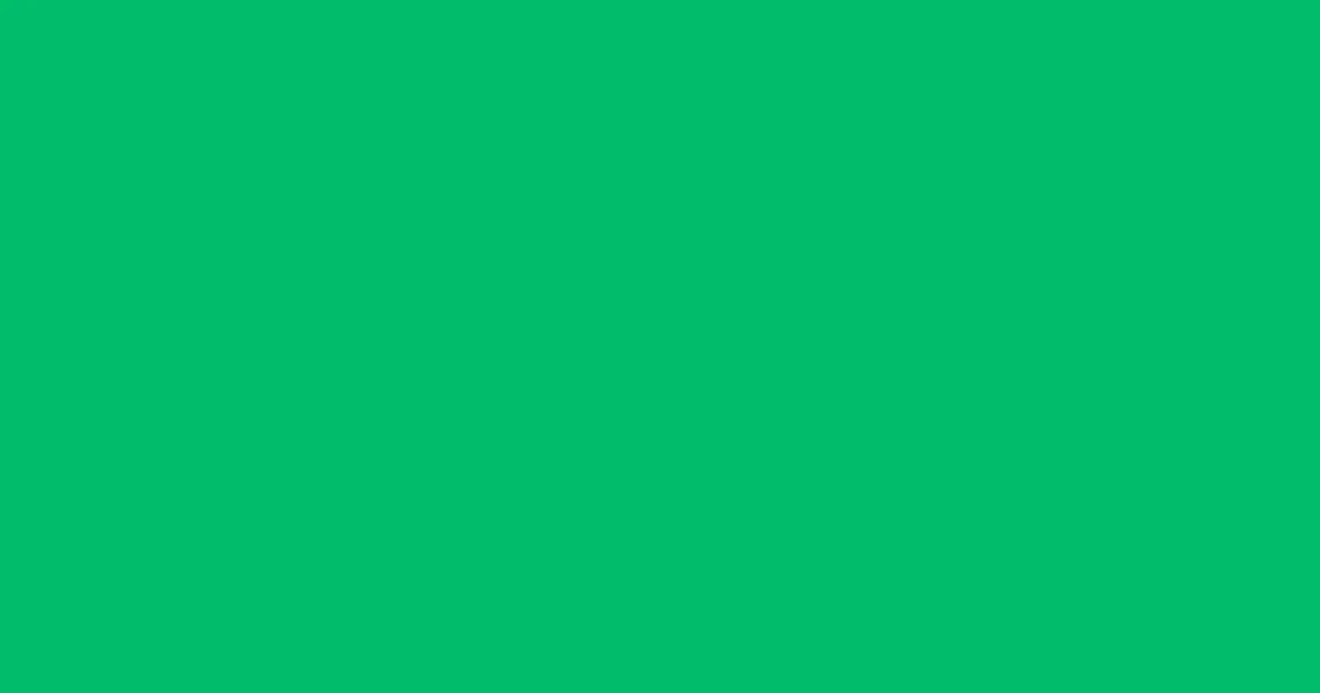 #00be6b jade color image