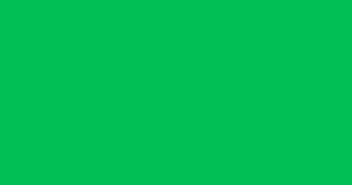 #00bf54 jade color image