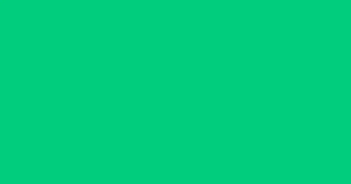 #00cd7d caribbean green color image