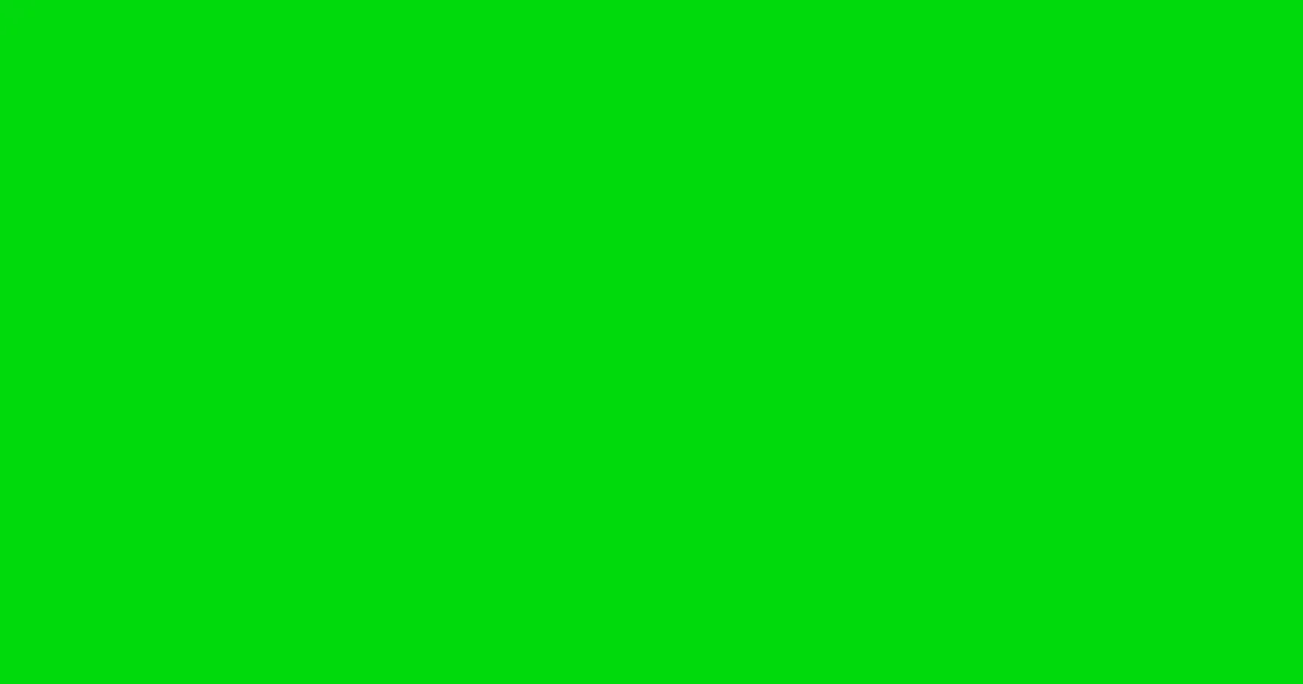 #00da0c green color image