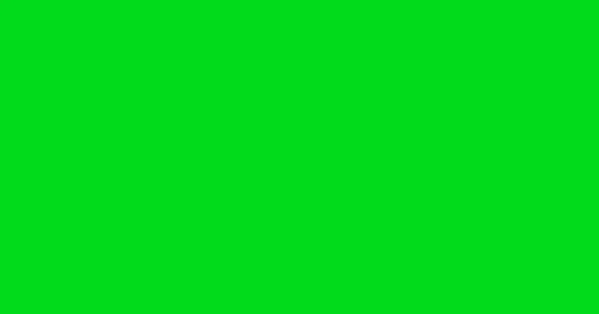 #00da1b green color image