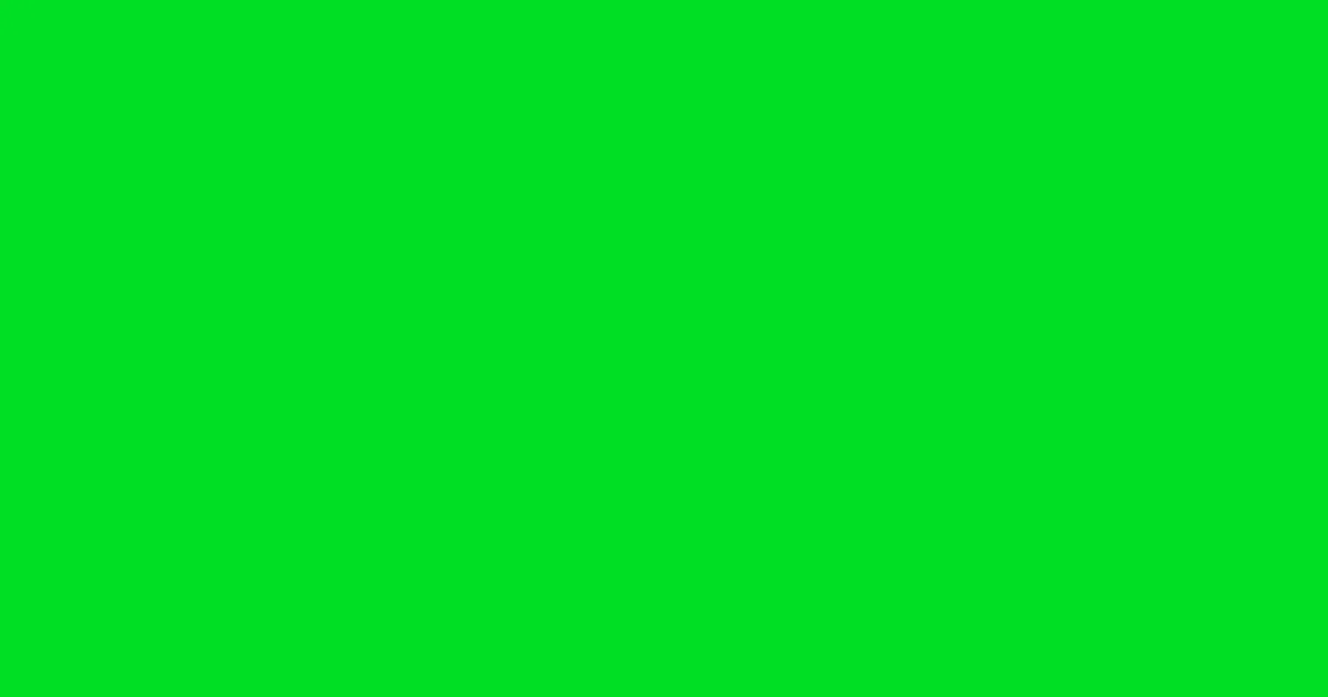 #00df25 green color image