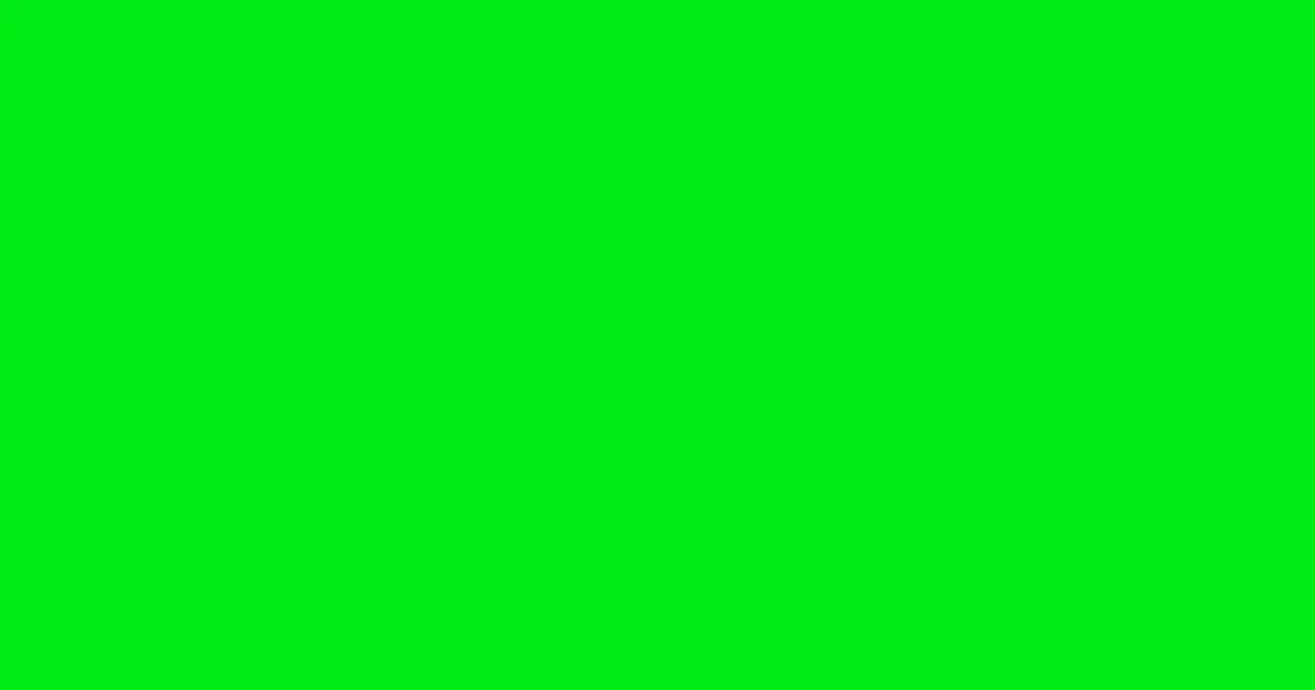 #00ec13 green color image