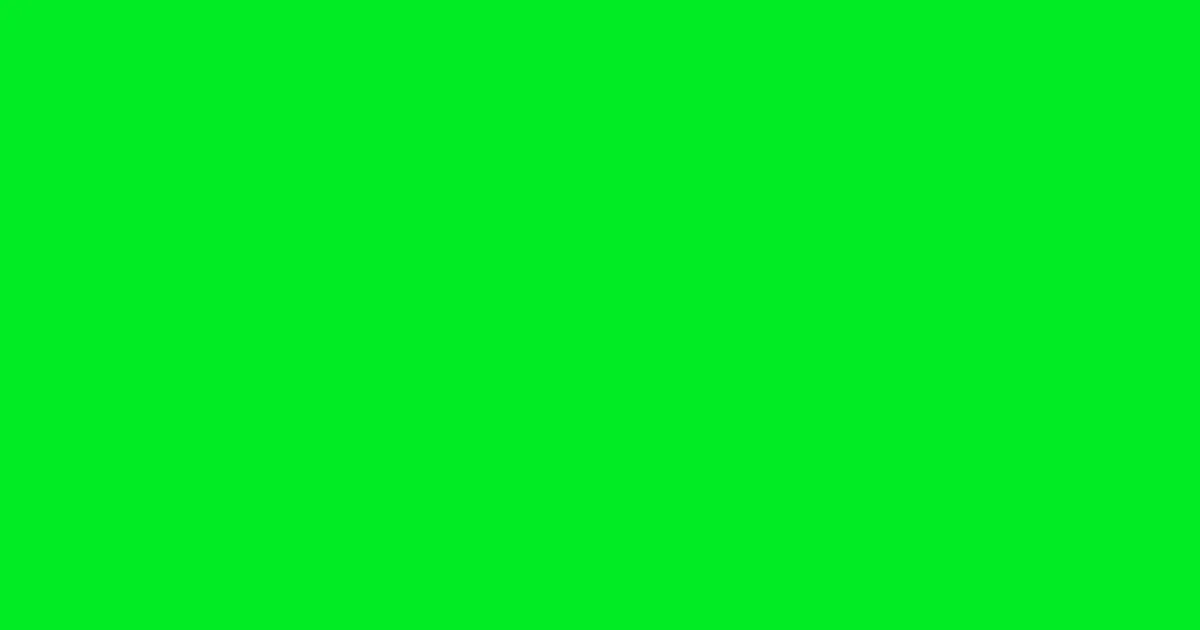 #00ec24 green color image