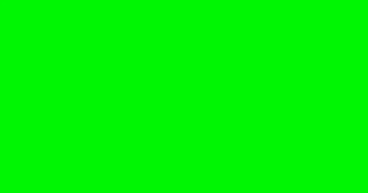 #00f604 green color image