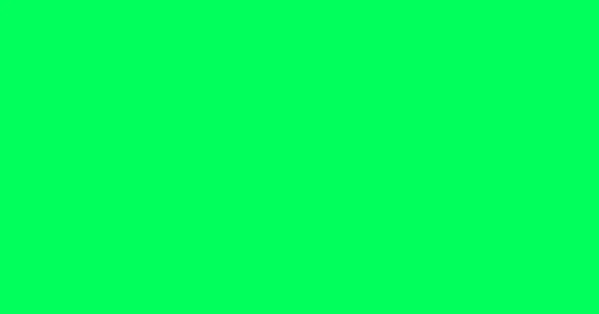 #00ff5c spring green color image