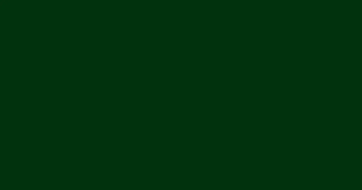 #01330e county green color image