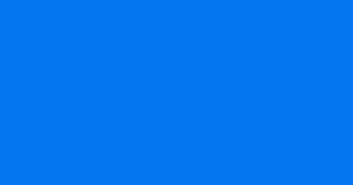 #0177ee azure radiance color image