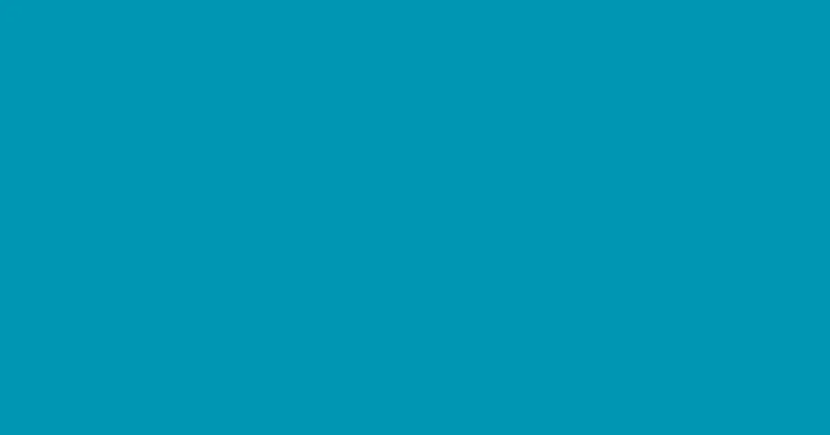 #0196b3 bondi blue color image