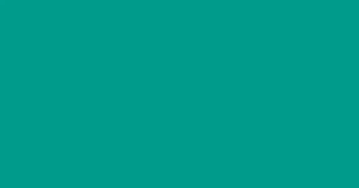 #019b8c persian green color image