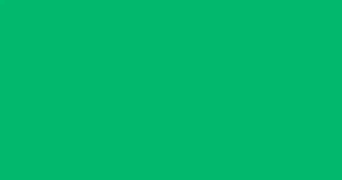 #01ba6d jade color image