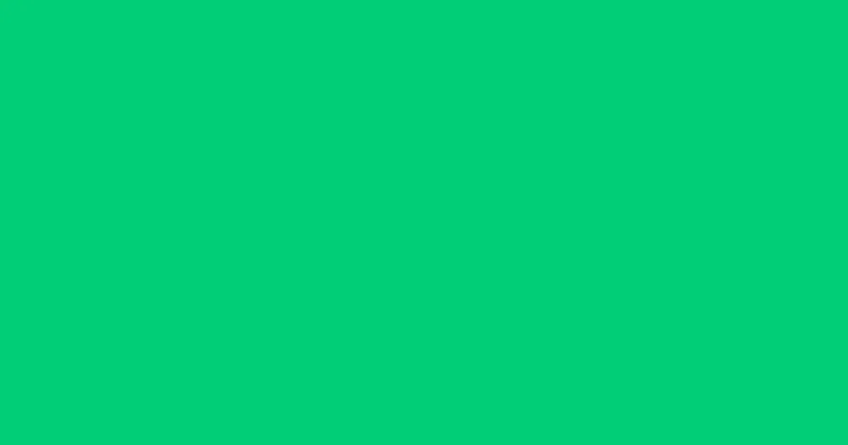 #01cf77 caribbean green color image