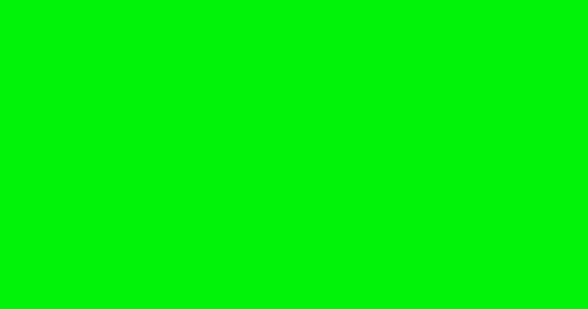 #01f205 green color image