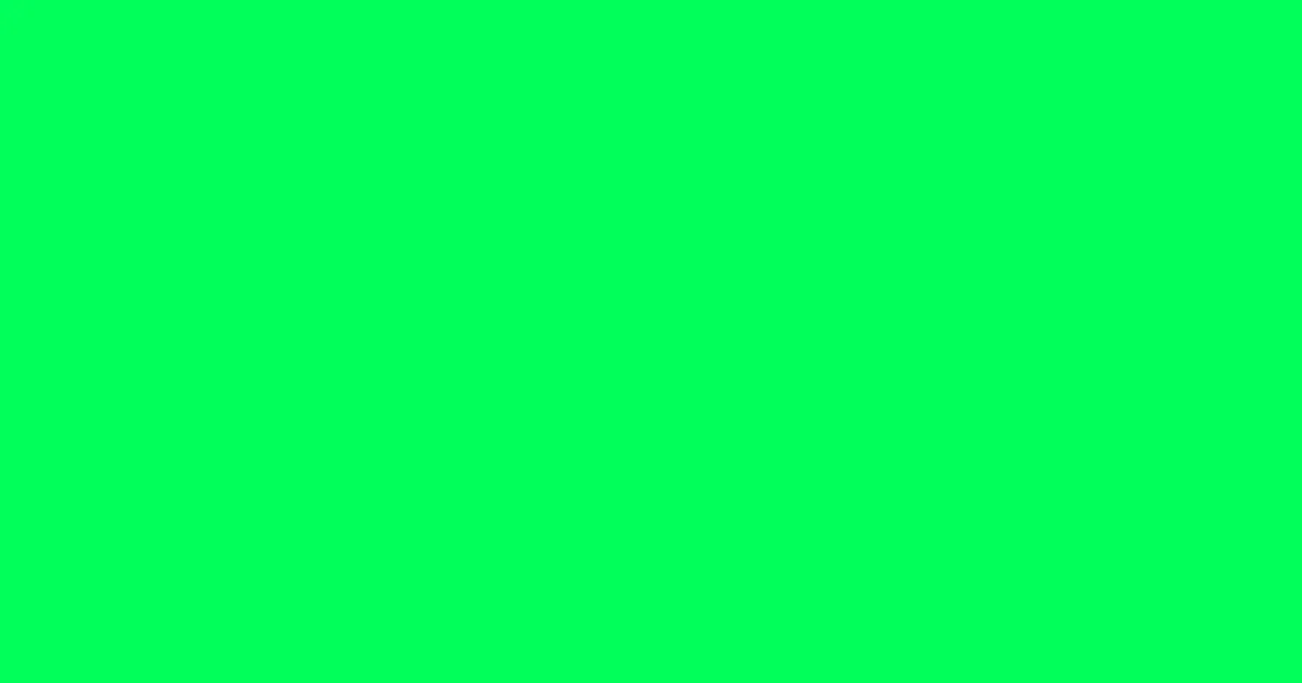 #01ff5a spring green color image