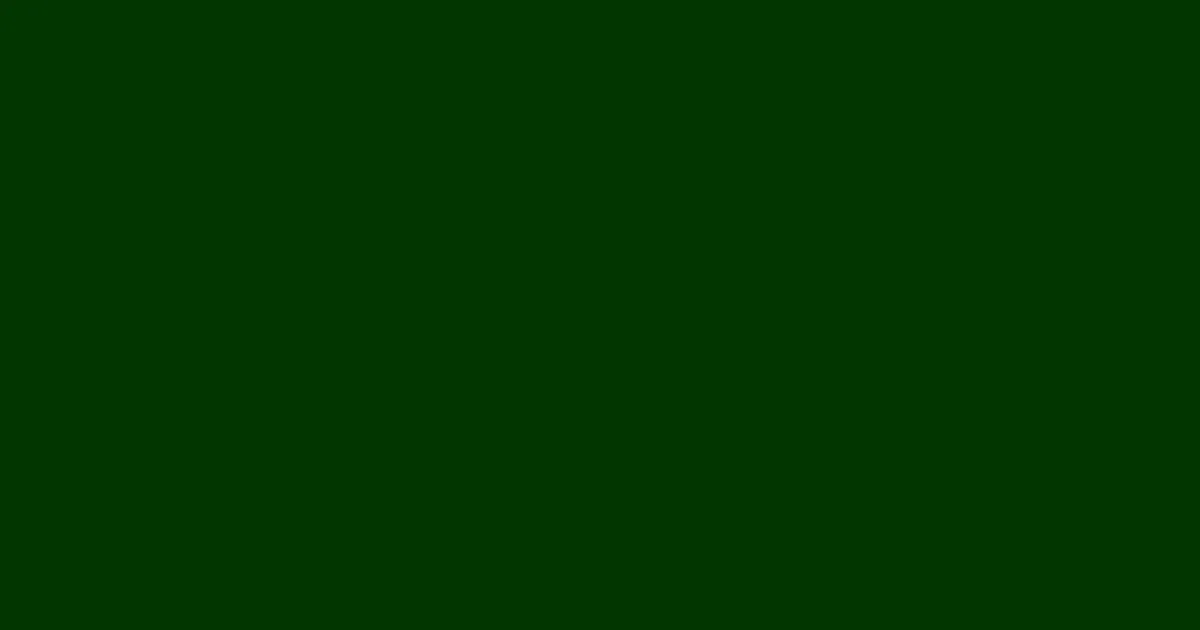 #023600 deep fir color image