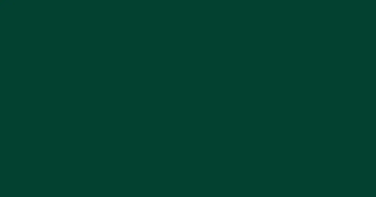 #024130 sherwood green color image