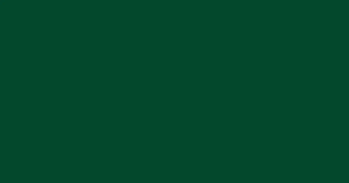#02472c sherwood green color image