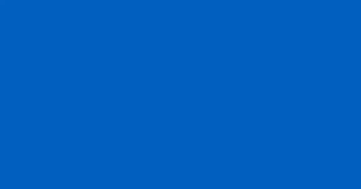 #025fbf science blue color image