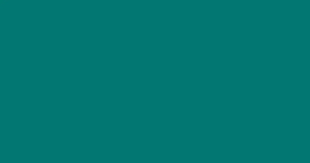 #027771 pine green color image