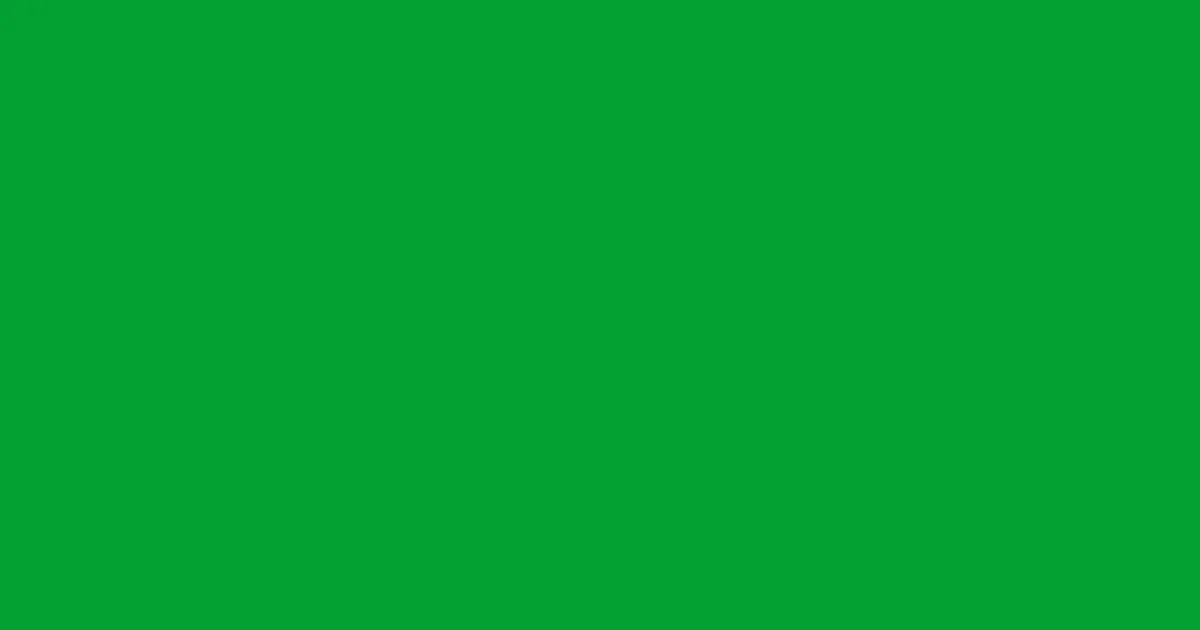 #029f32 green haze color image