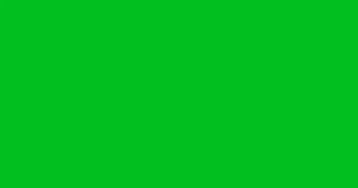 #02bf21 malachite color image