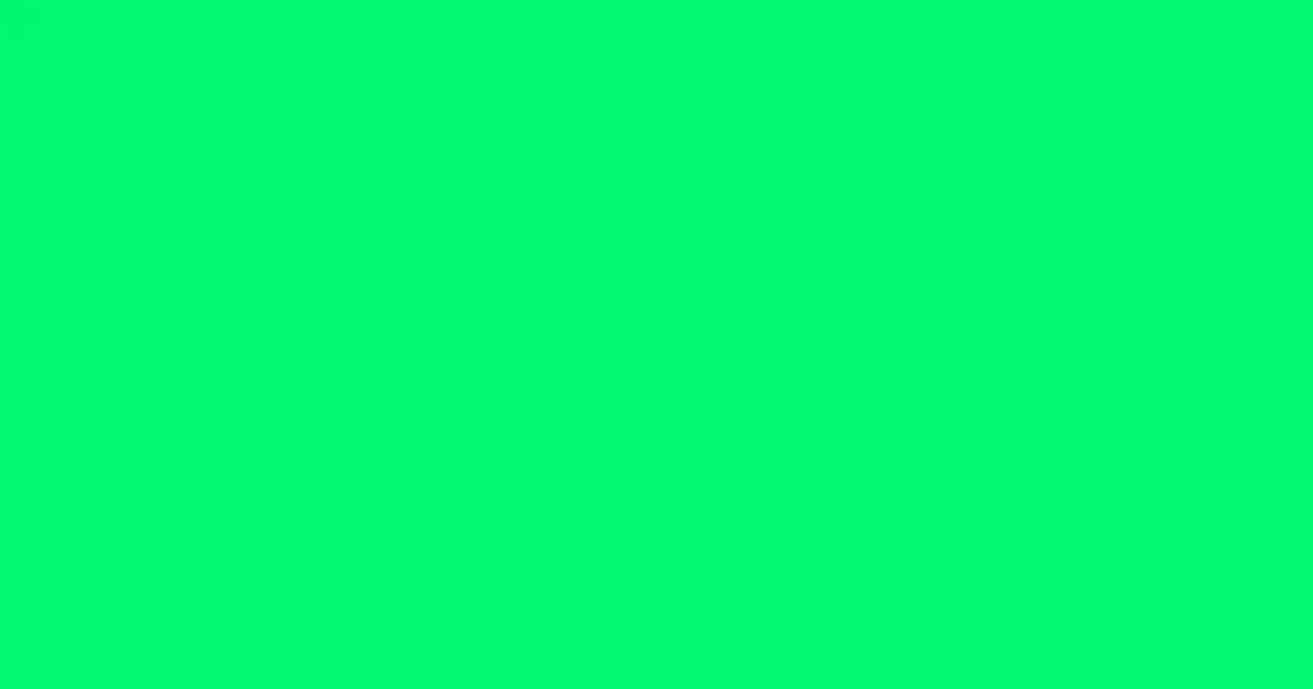 #02f672 spring green color image