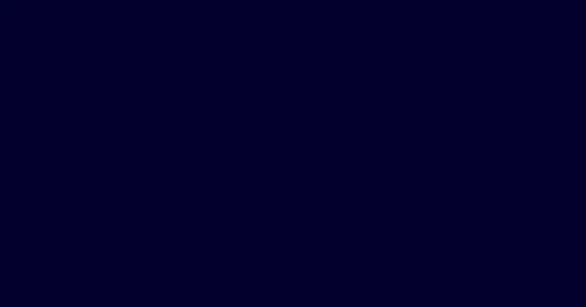 #03002f stratos color image