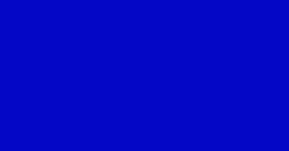 #0307c4 dark blue color image