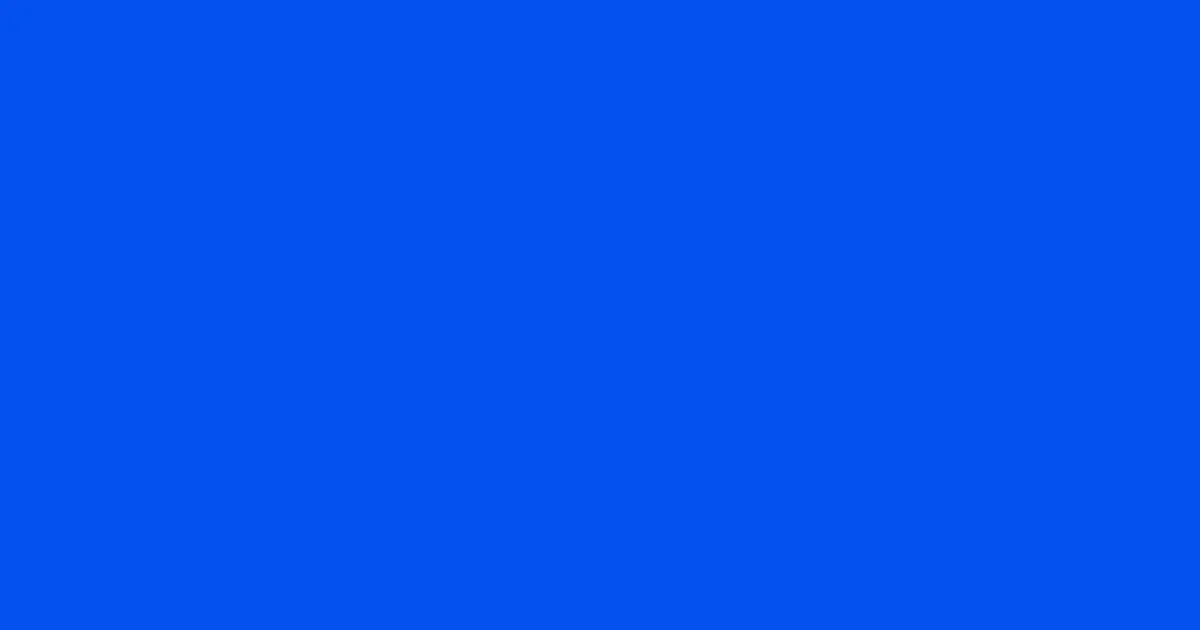 #0350ef blue ribbon color image