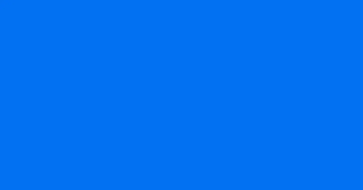 #0371f2 blue ribbon color image