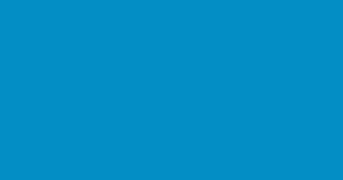 #038ec5 pacific blue color image