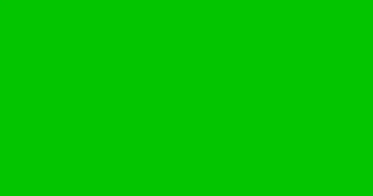 #03c500 green color image