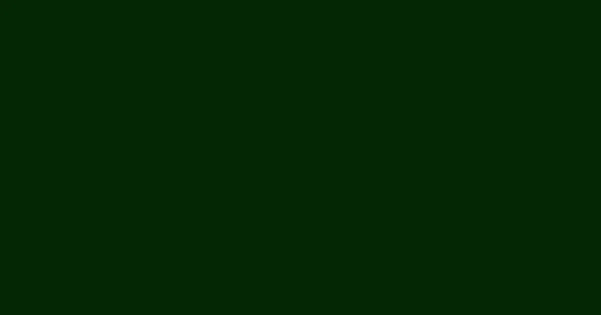 #042604 dark fern color image